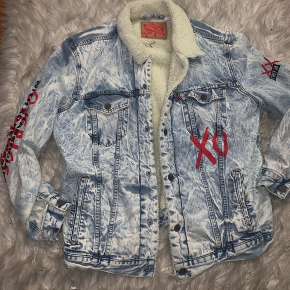 Jeans jacket with fur the weekend xo - Picture 4 of 7